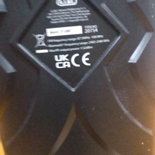 Altavoz con luces LED verdes