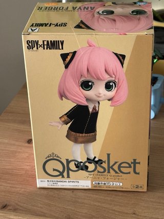 Figura Anya Forger Qposket Banpresto