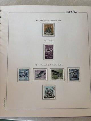 Álbum de sellos de España 1960