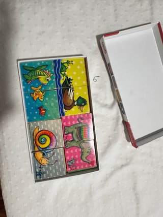 Juego de memoria de madera infantil Goki