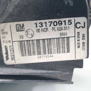 FARO IZQUIERDO OPEL OPEL VECTRA C BERLINA 2002-2010