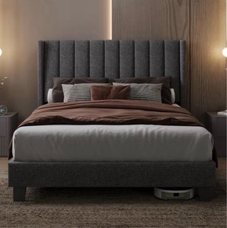 Cama tapizada 140x200