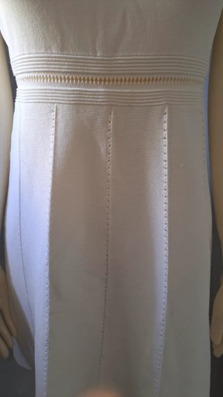 Vestido Zara Blanco.