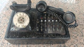 Centralita telefónica 5 líneas años 50