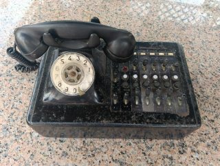 Centralita telefónica 5 líneas años 50