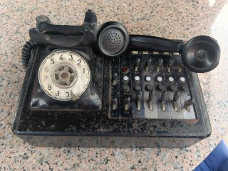 Centralita telefónica 5 líneas años 50