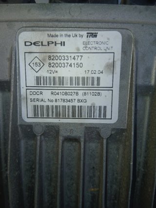Despiece Renault Clio2  1.5 65cv diesel