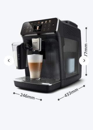 Cafetera Philips 4400 LatteGo Muy top