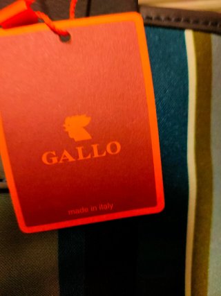 Borsa Gallo Multicolor a Righe