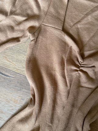 Abito maglione marrone