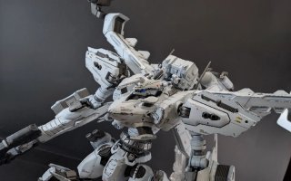 Maqueta Custom White Glint Armored Core