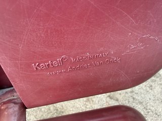 Scaletta Kartell blu/rossa