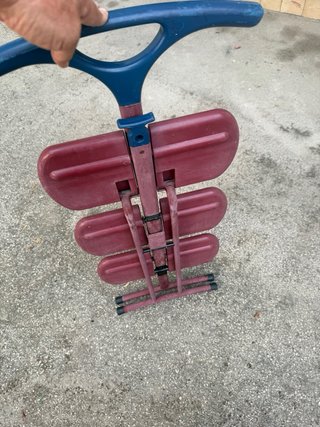 Scaletta Kartell blu/rossa