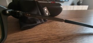Montura Gafas Oakley Negra y Plateada Wheel House