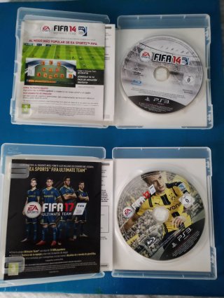 Juegos PS3 FIFA 14 y FIFA 17