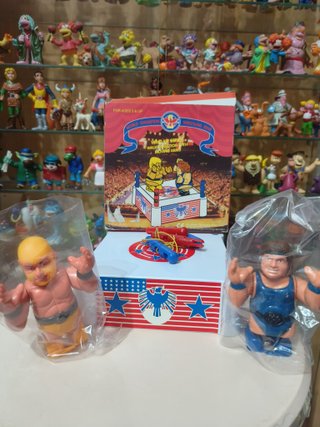 1993 World Champion Wrestling Ring + Blister