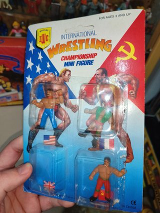 1993 World Champion Wrestling Ring + Blister