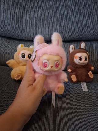 Colgantes Labubu (3 unidades)