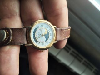 Reloj Lotus Vintage Fase Lunar 1980 Made Swiss
