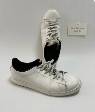 Zapatillas Zara Hombre Talla 43 Blancas