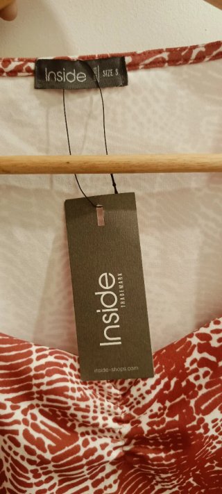 2 vestidos  Verde S Shein  Blanco y rojo S Inside