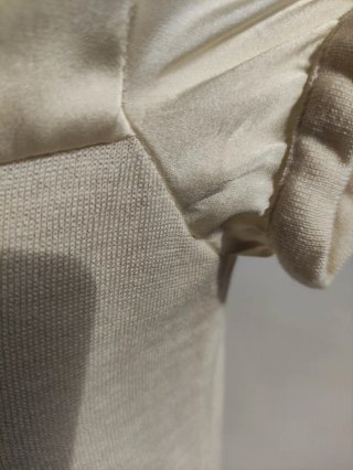 Vestido vintage beige verano talla única