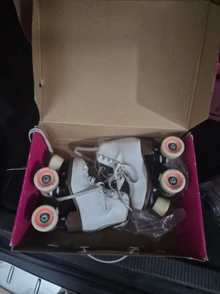 Patines Profesionales Blancos Niña