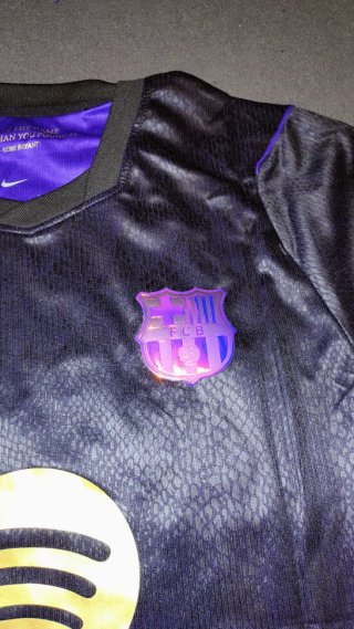 Camiseta Barcelona Lila Nike