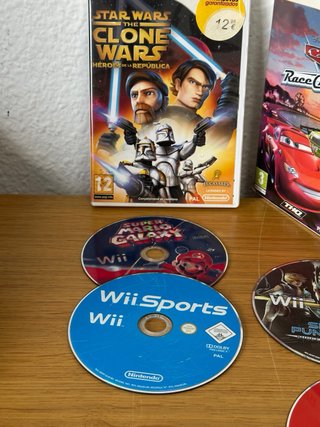 Lote 6 Juegos Nintendo Wii + Cajas