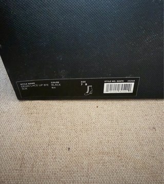 Botines Coach Negros con Cordones