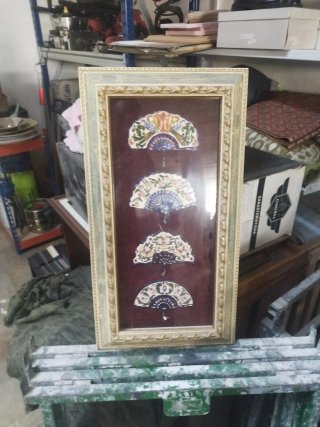 Cuadro Decorativo Abanicos