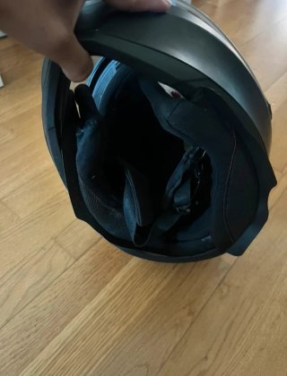Casco Moto UBest Negro Talla L