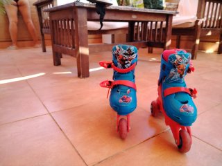 Patines Spiderman niño talla ajustable