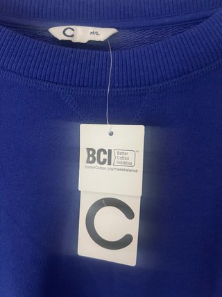 Talla M/L. Jersey azul CUBUS