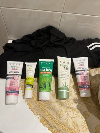 Set 5 Maschere Viso Revuele