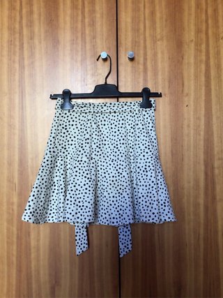 Falda pantalón Stradivarius XS lunares