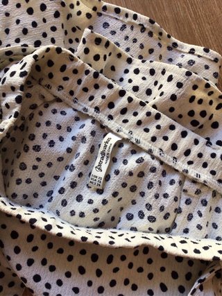 Falda pantalón Stradivarius XS lunares