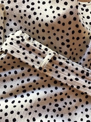 Falda pantalón Stradivarius XS lunares