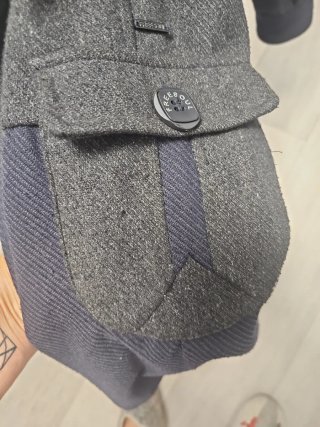 Abrigo paño elegante
