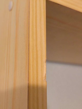 Estantería de madera