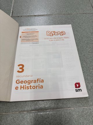 Geografía e Historia, 3 secundaria. Revuela