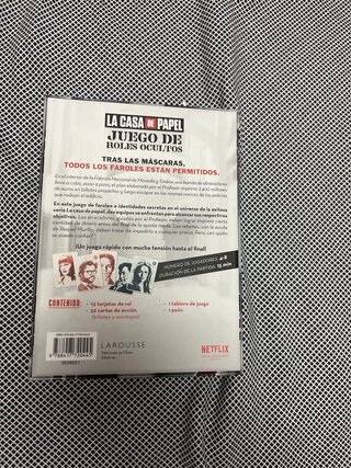 Juego La Casa de Papel Roles Ocultos