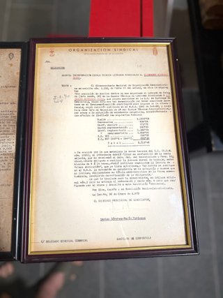 Documento Falange Sindical Santiago Compostela