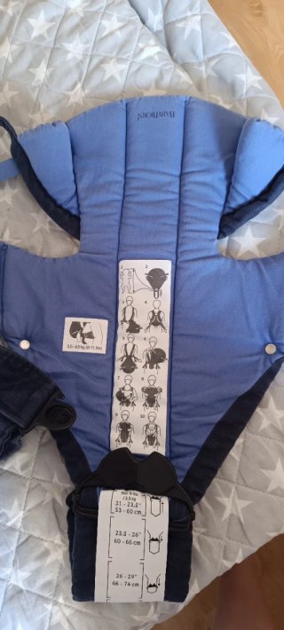 Mochila Portabebés BabyBjörn Active Azul