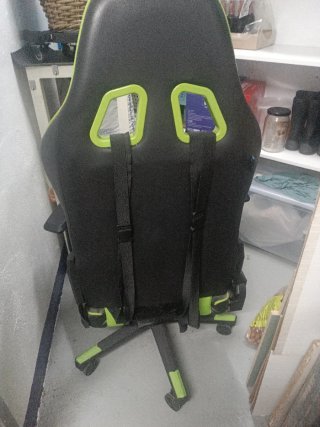 Silla Gaming Newskill Negra y Verde