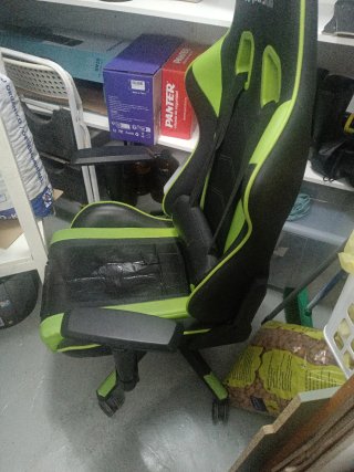 Silla Gaming Newskill Negra y Verde