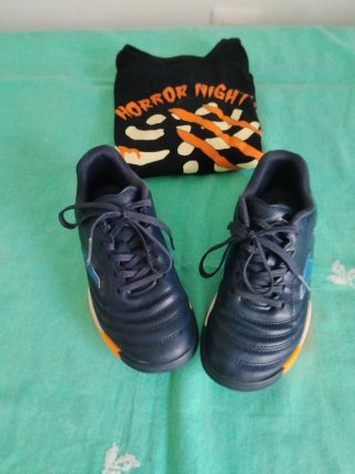Botas futbito niño/a azul Joma