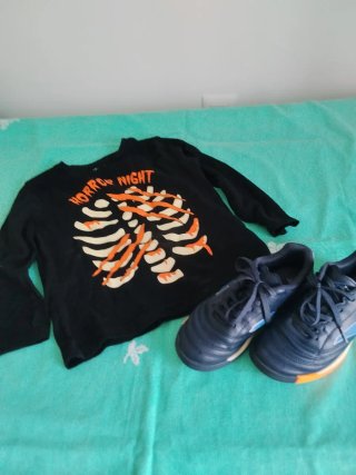 Botas futbito niño/a azul Joma