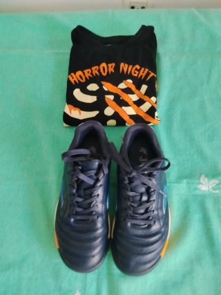 Botas futbito niño/a azul Joma