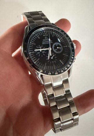 Omega Speedmaster Reloj Hombre Negro/Plata